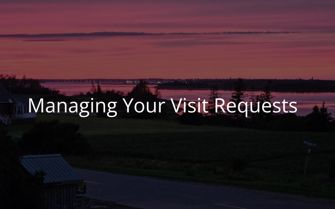 Host Tips: How to Manage Your Visit Requests