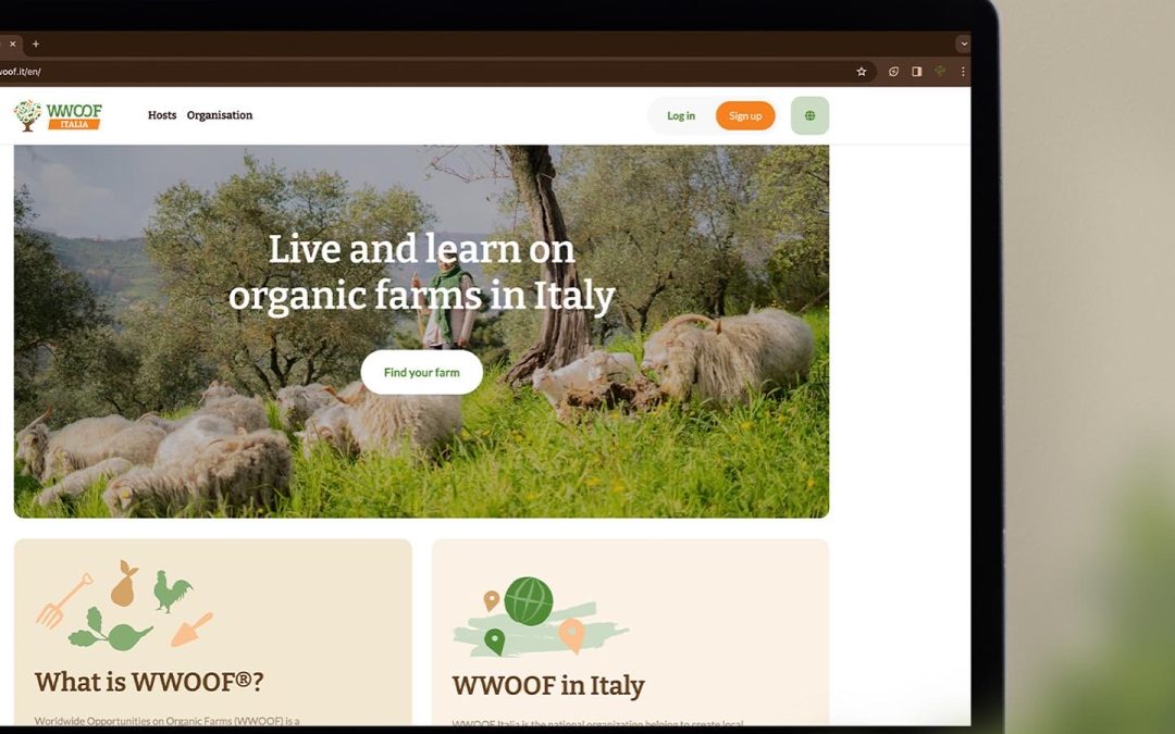 New look for the WWOOF website