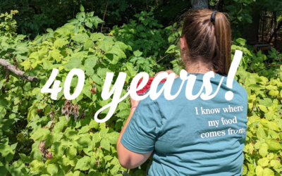 2025 is WWOOF Canada’s 40th Anniversary!