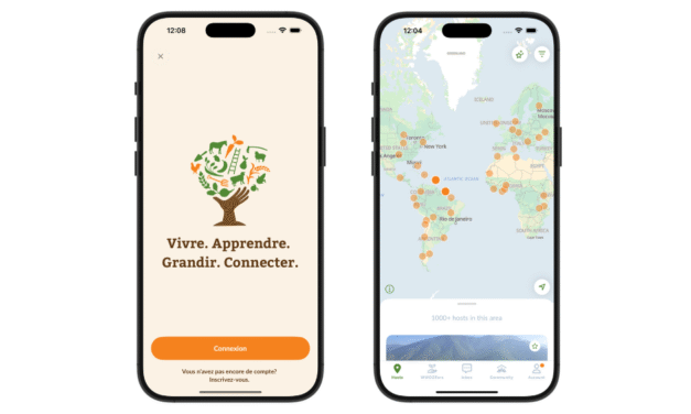 Lancement de la toute première application WWOOF!