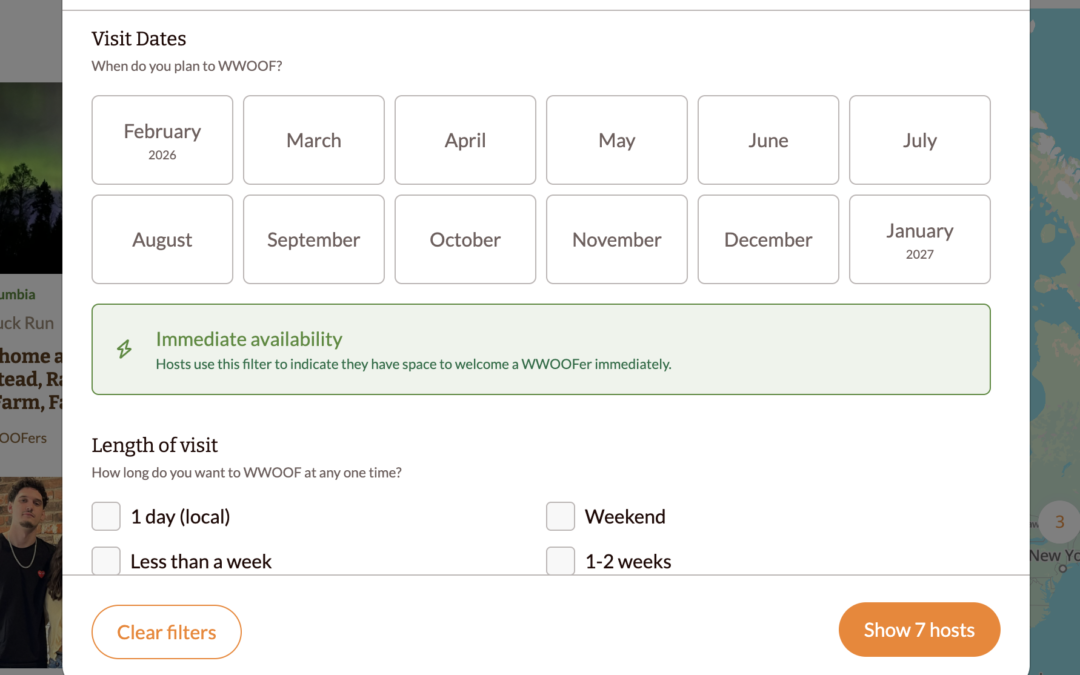 Website Feature Update: Mark Your Immediate Availability!