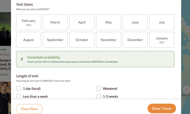 Website Feature Update: Mark Your Immediate Availability!